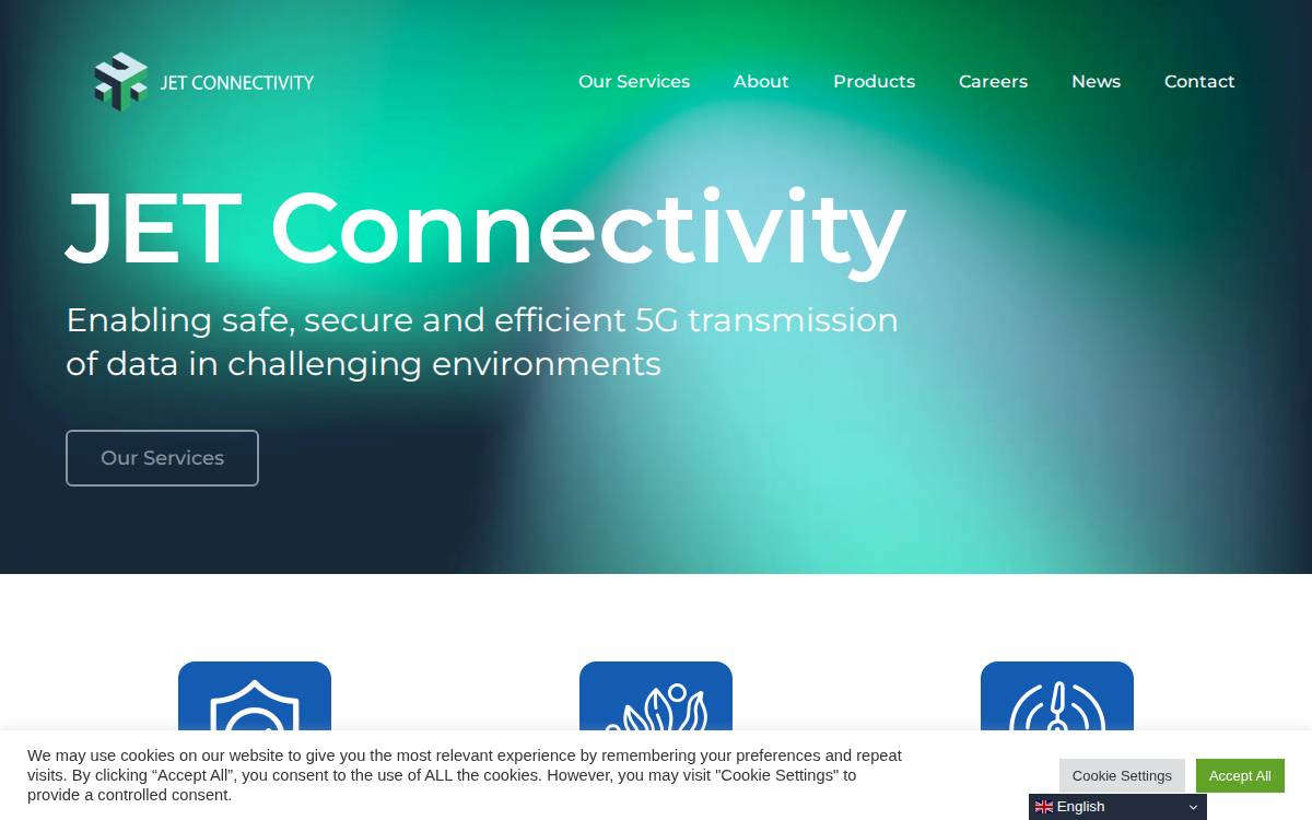 JetEng website preview