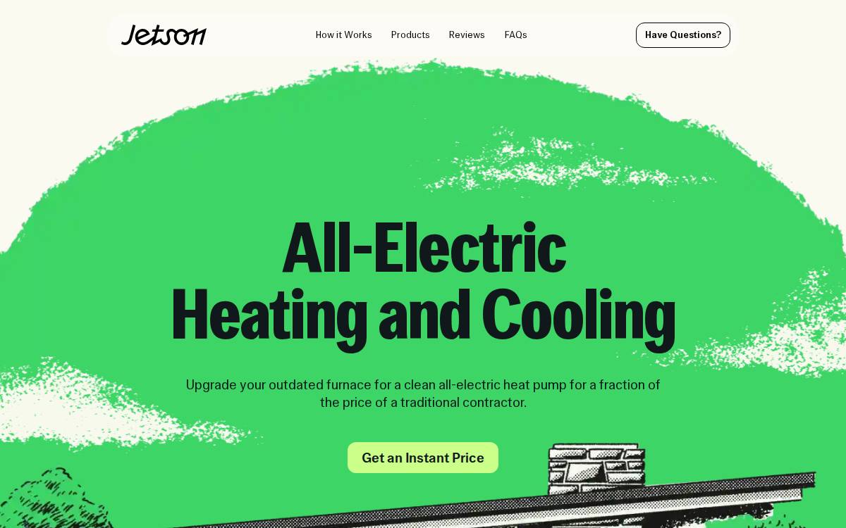 Jetson Home website preview