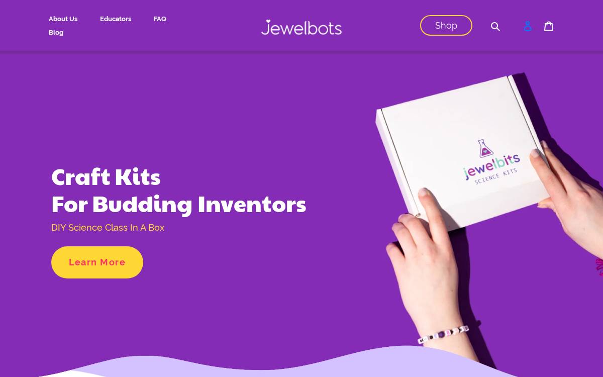 Jewelbots website preview