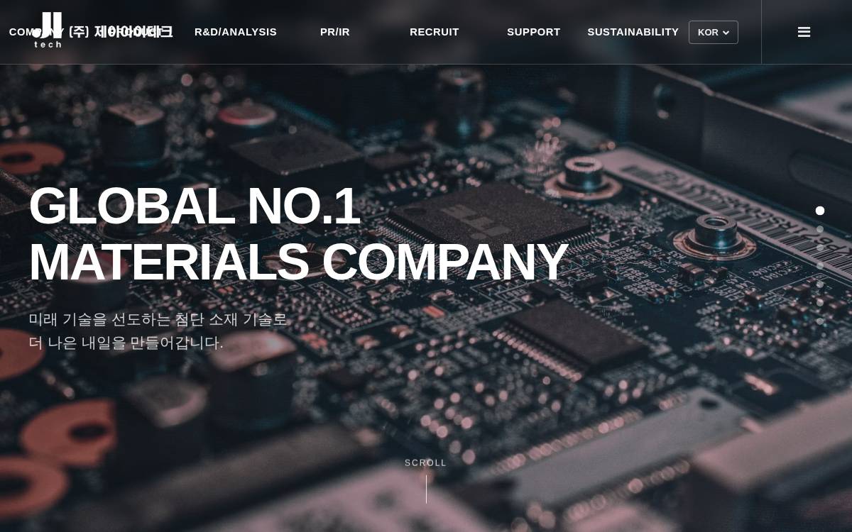 Ji Tech website preview