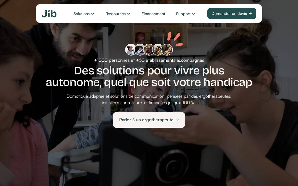JIB website preview