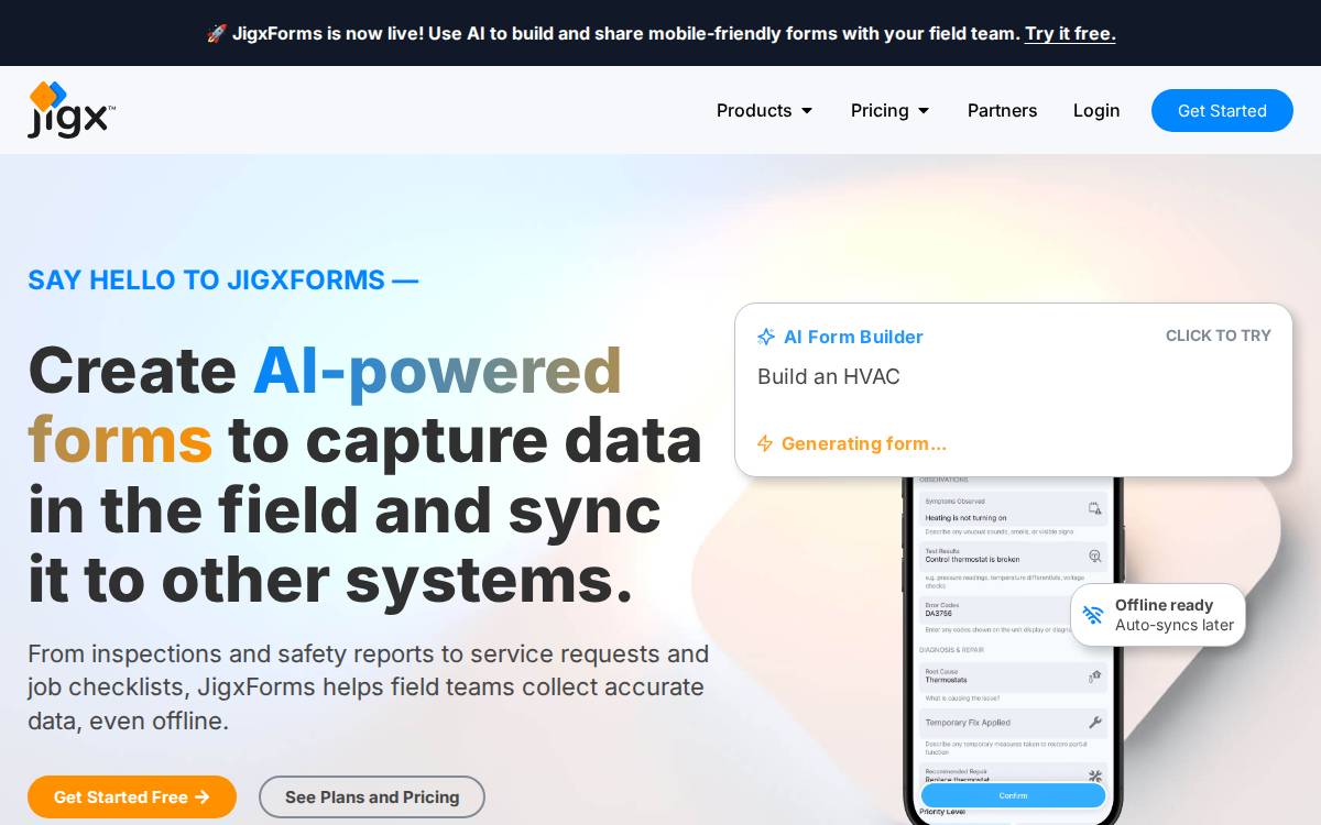 Jigx website preview