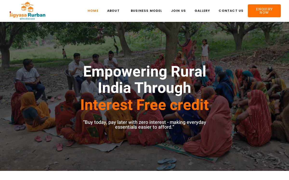 Jigyasarurban website preview