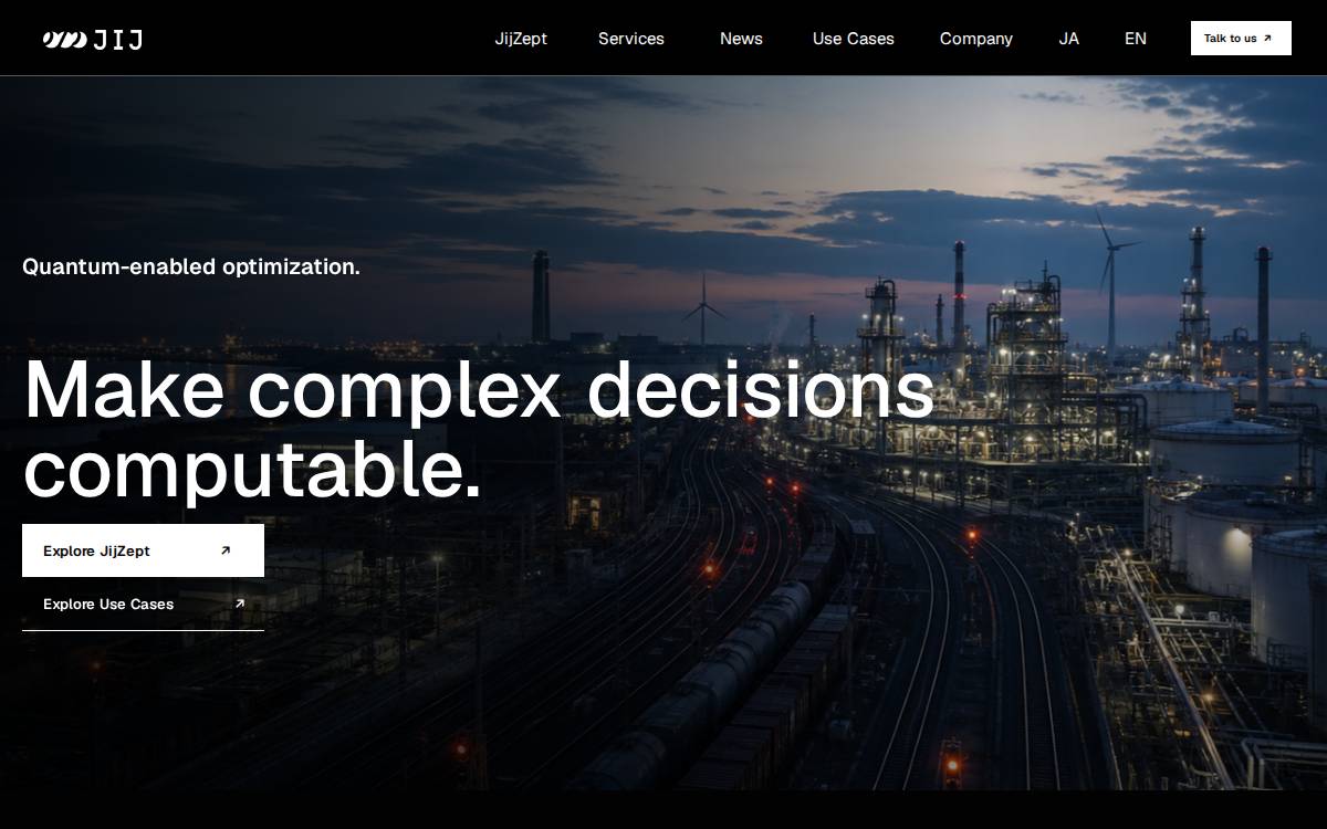 株式会社JIJ website preview