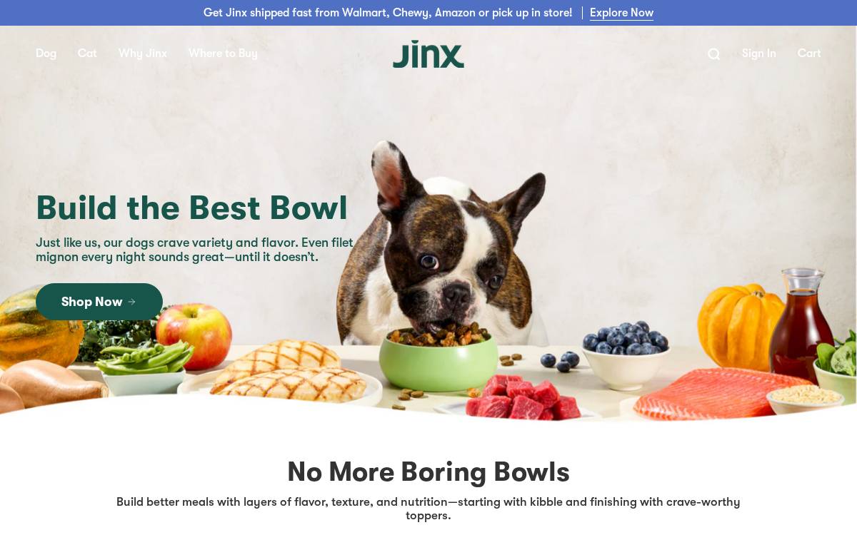 JINX website preview