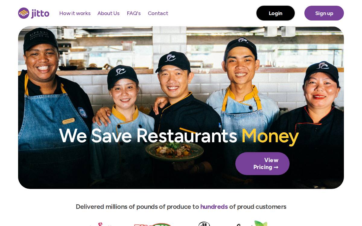 Jitto website preview