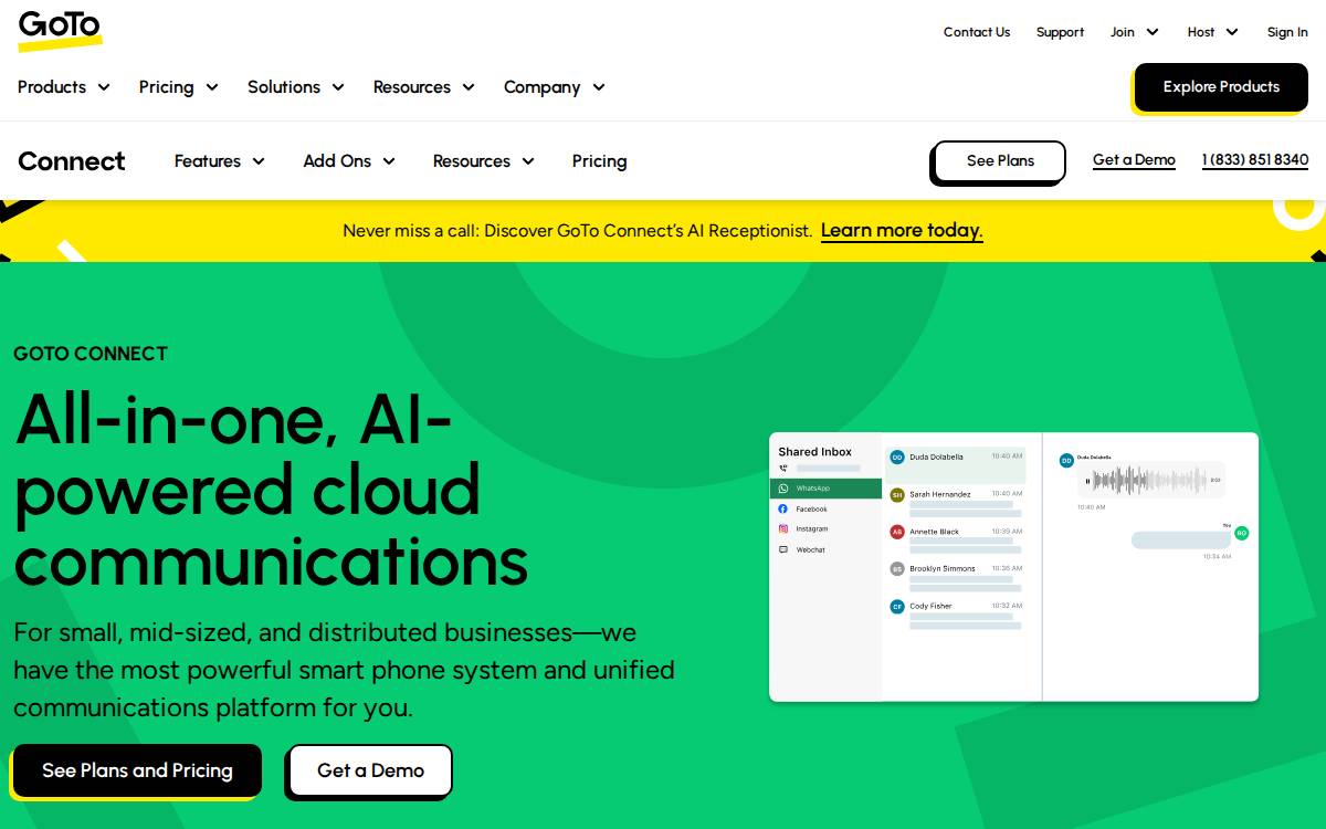 Jive website preview