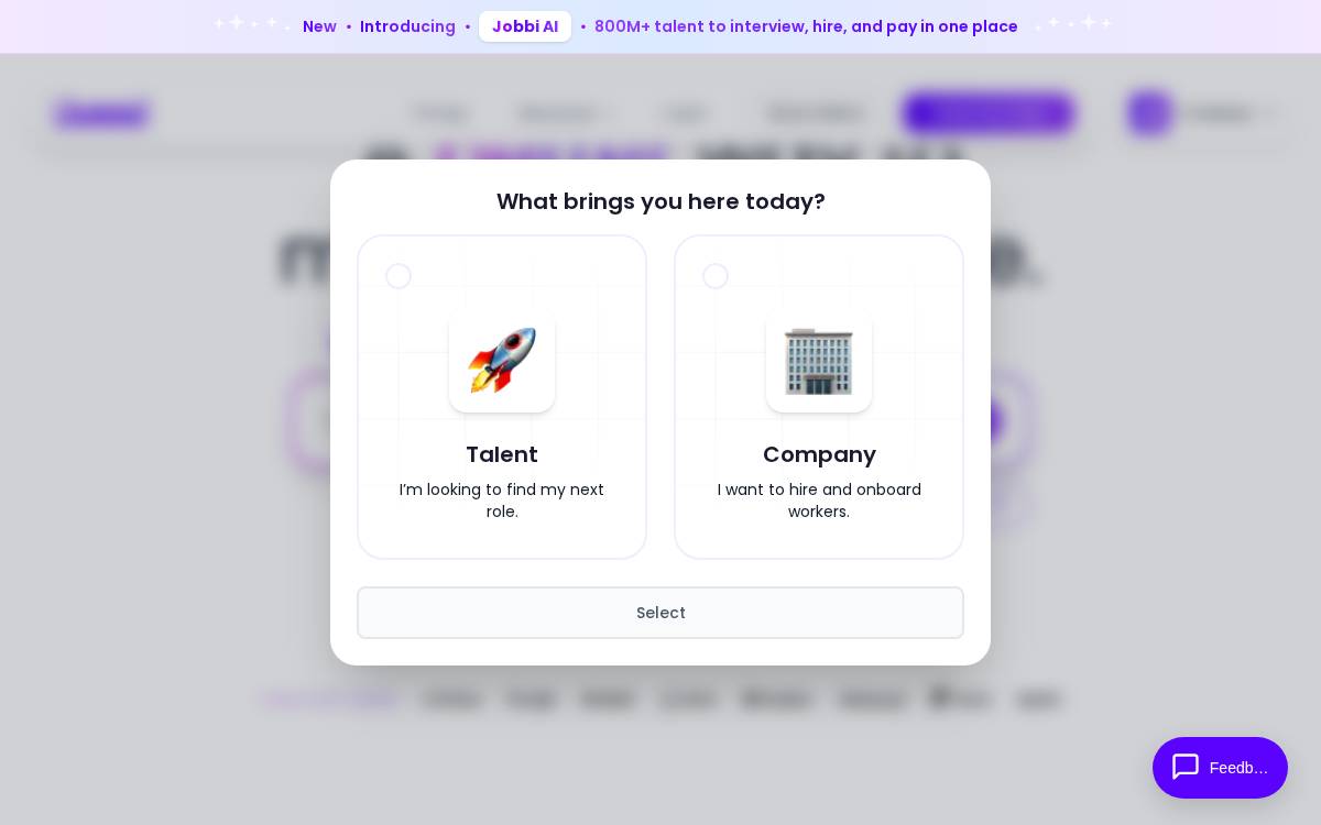 Jobbi website preview