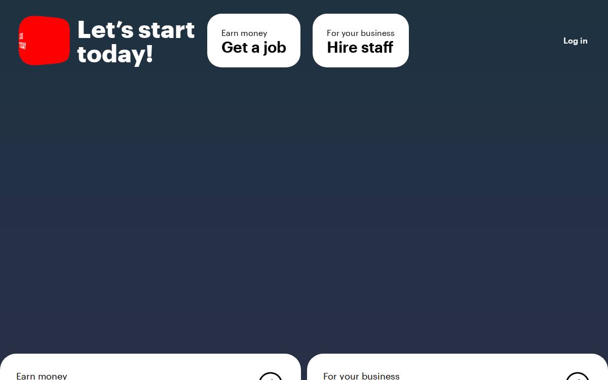 Job Today website preview