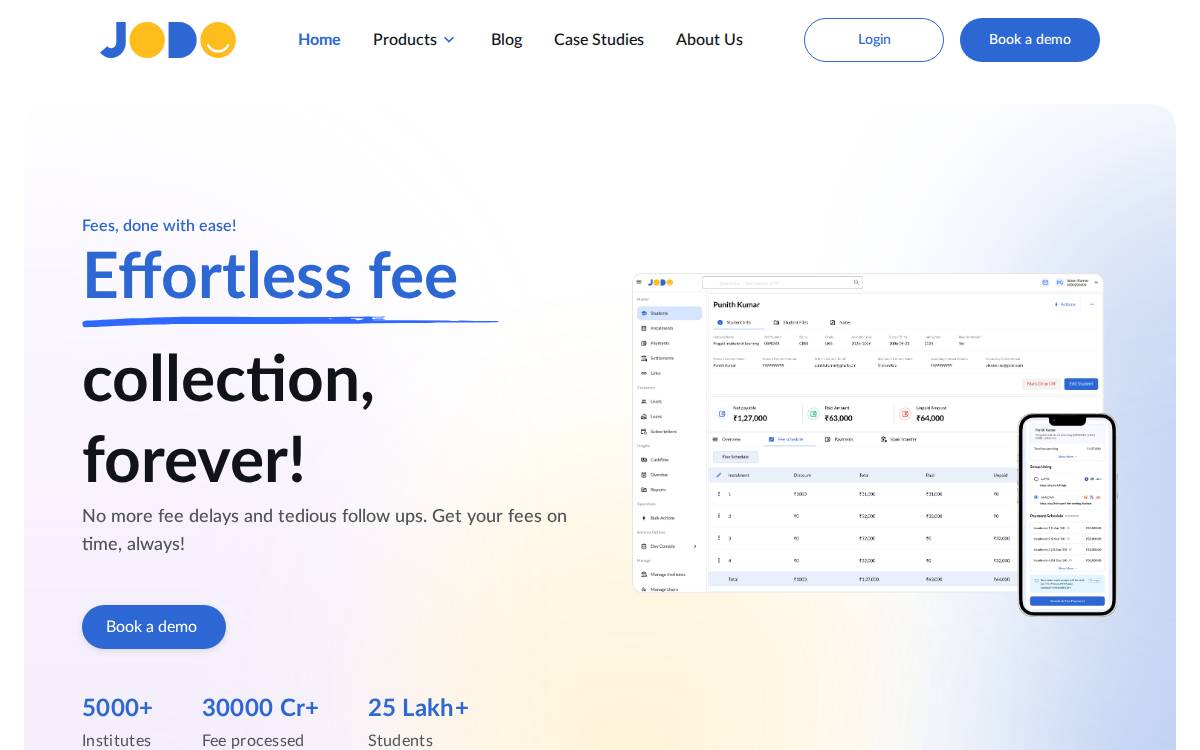 Jodo website preview
