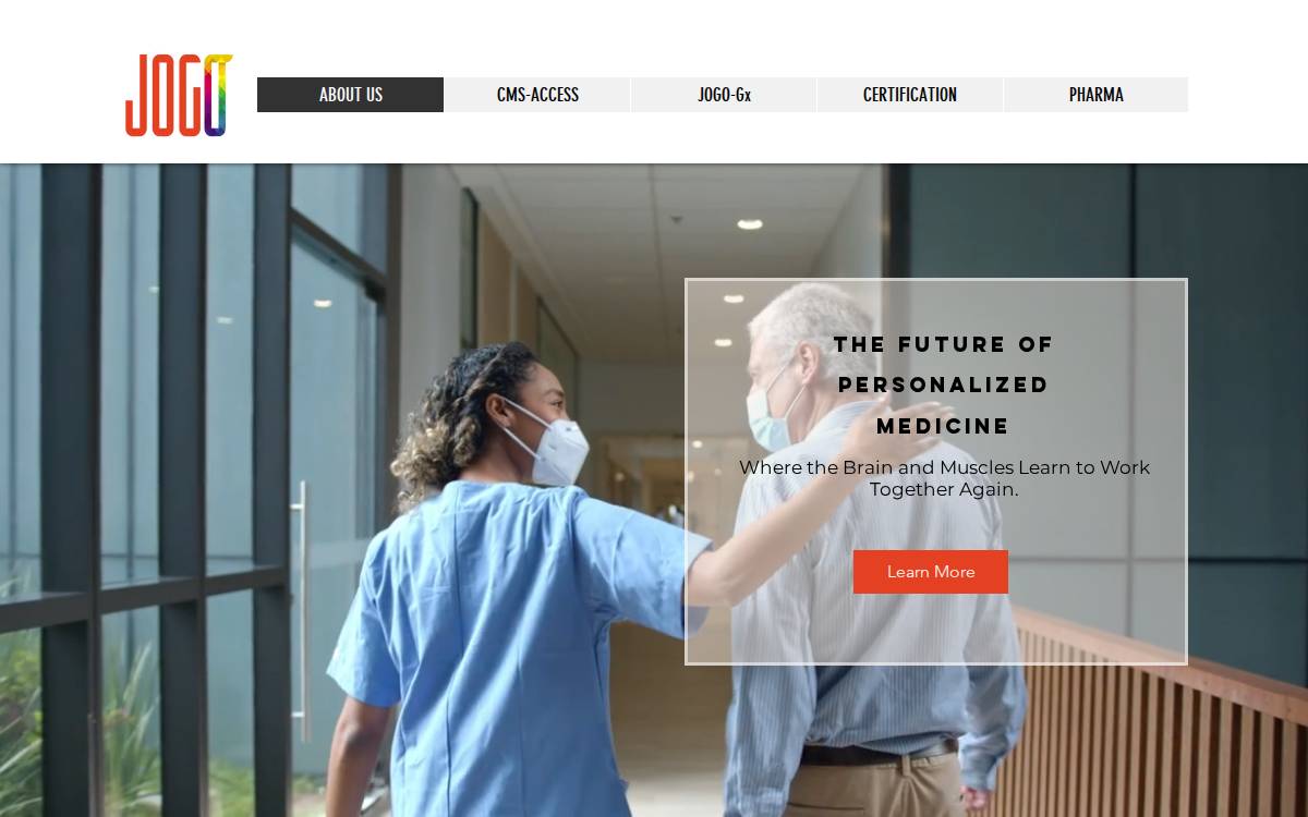 JogoHealth website preview