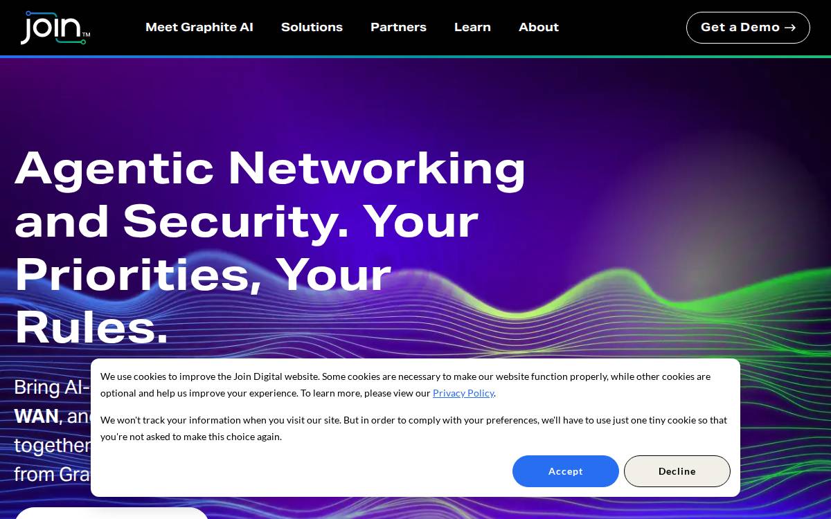 Join Digital website preview