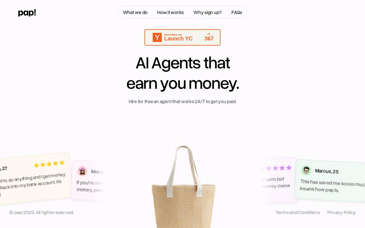 Serve AI website preview