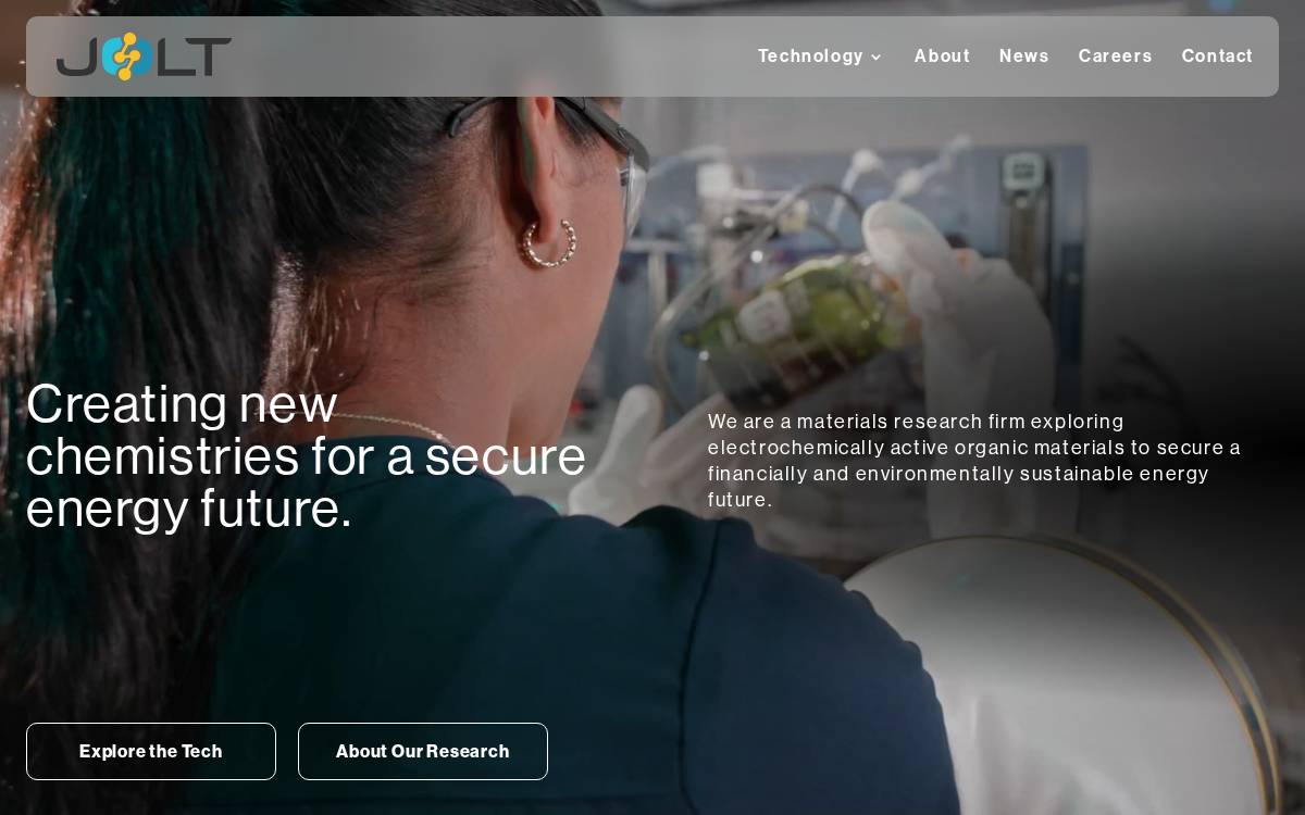 Jolt Energy website preview