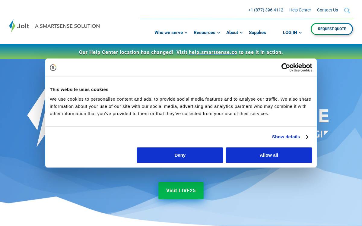 Jolt website preview