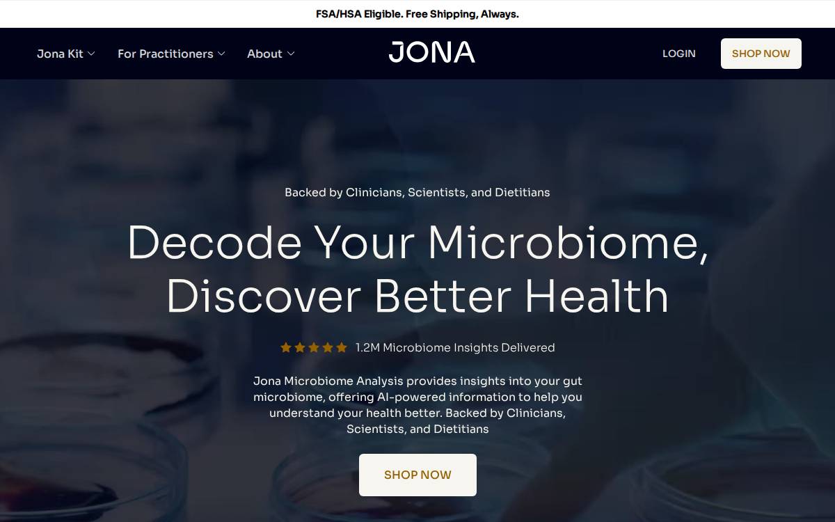 Jona website preview
