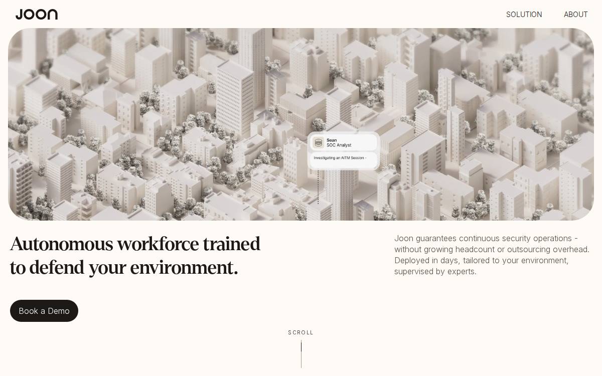 Joon website preview