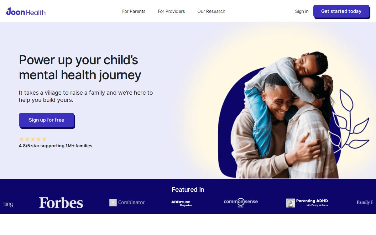 Joon Health website preview