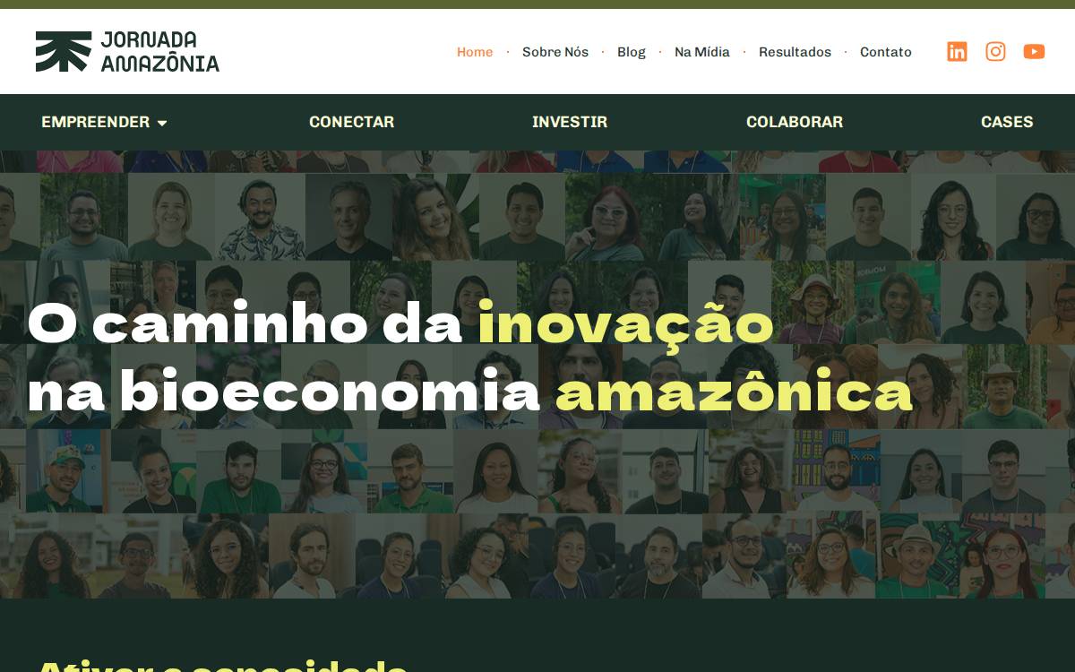 Jornadaamazonia website preview