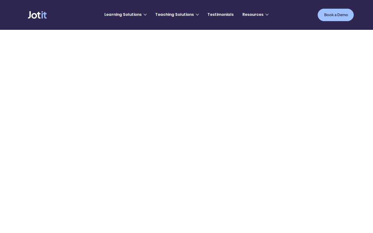 Jotit website preview