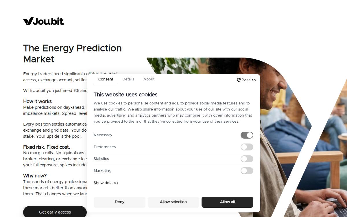 Joubit website preview