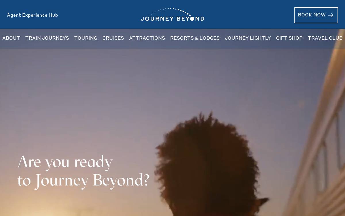 Journey Beyond website preview
