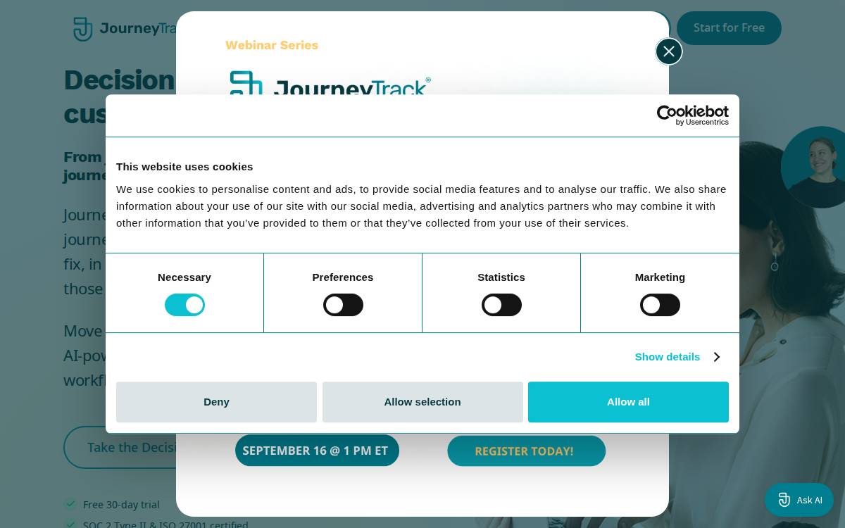 Journeytrack website preview