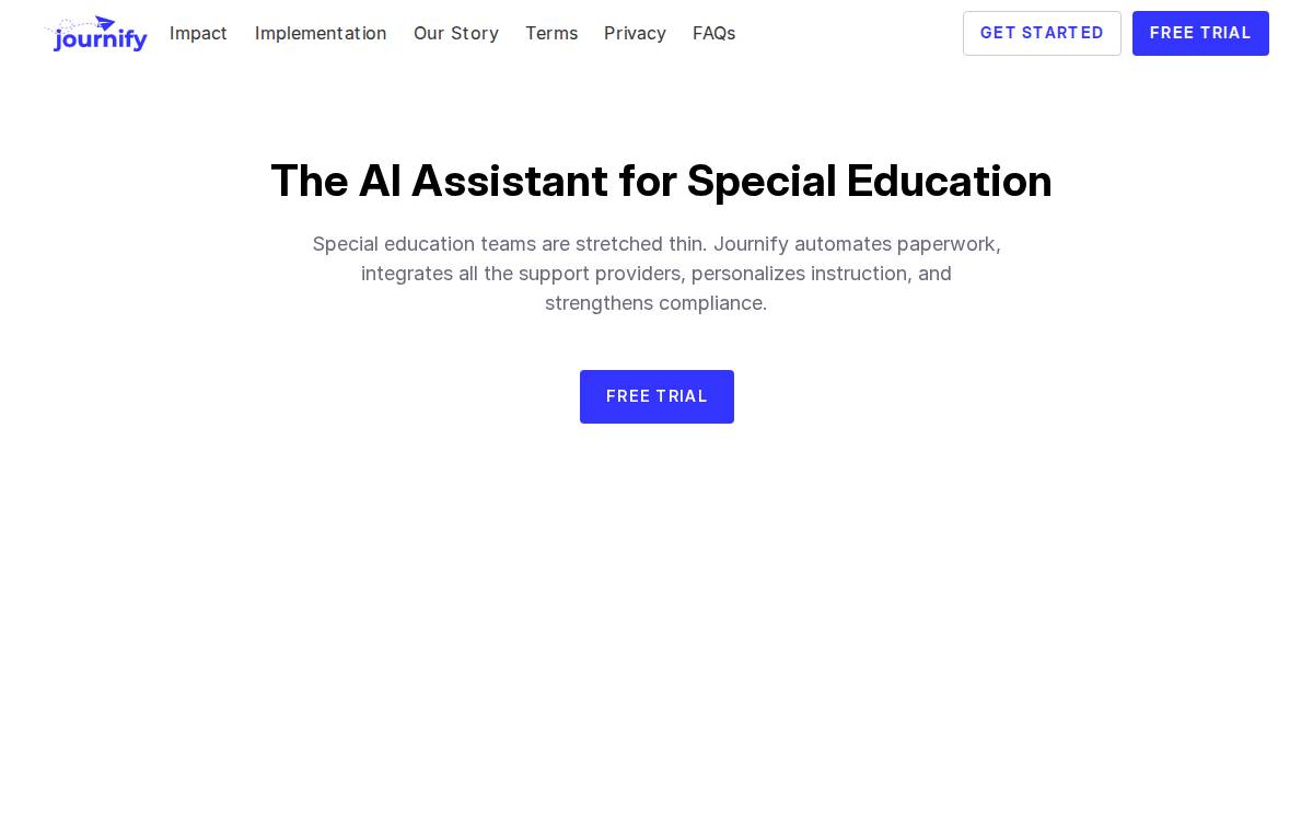 Journify Learning, Inc. website preview