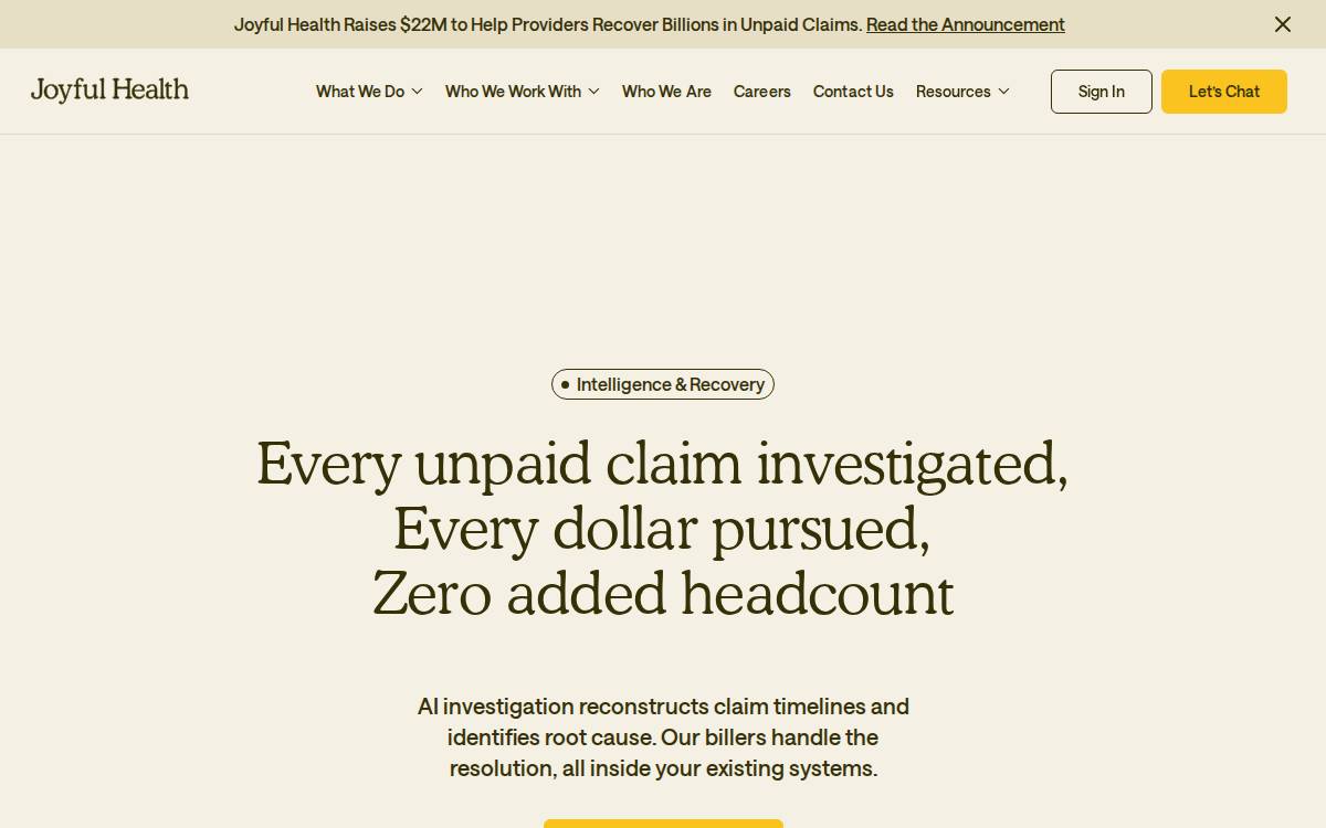 Joyfulhealth website preview