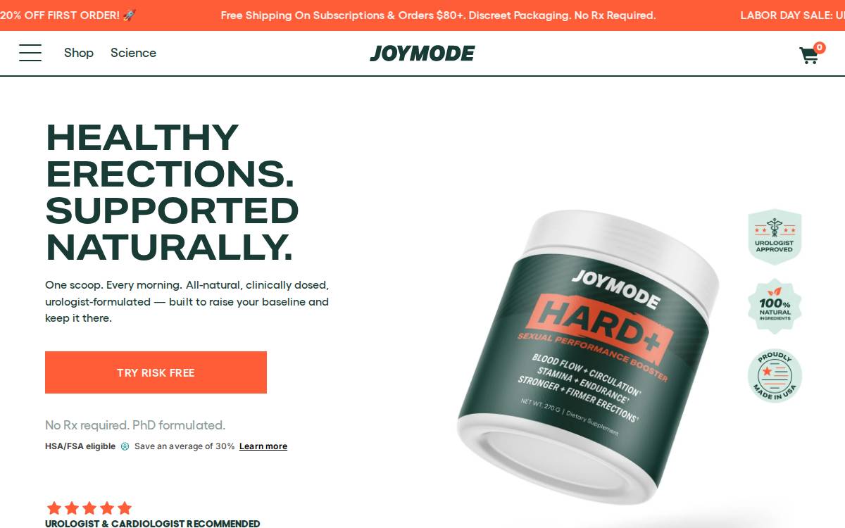 JOYMODE website preview