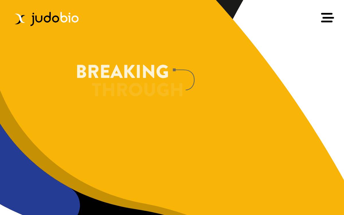 Judo Bio website preview
