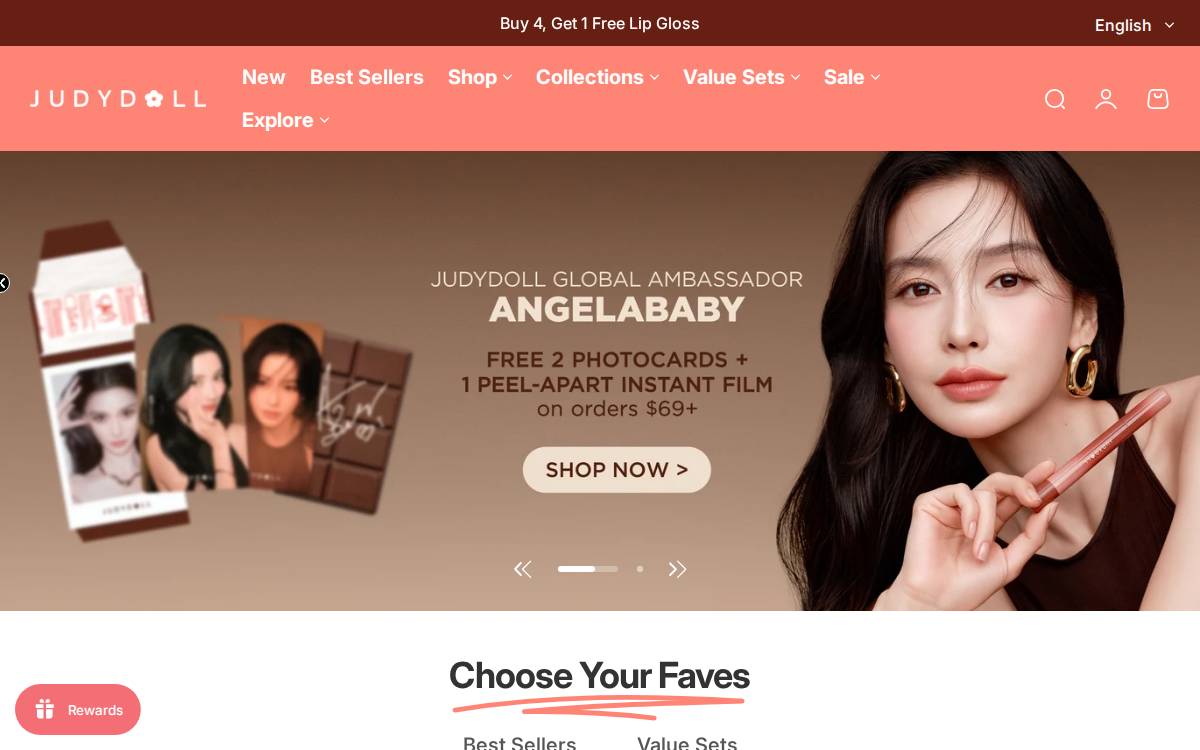 Judydoll website preview
