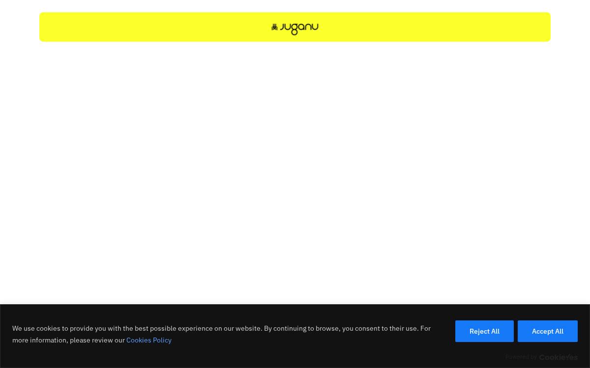 Juganu website preview