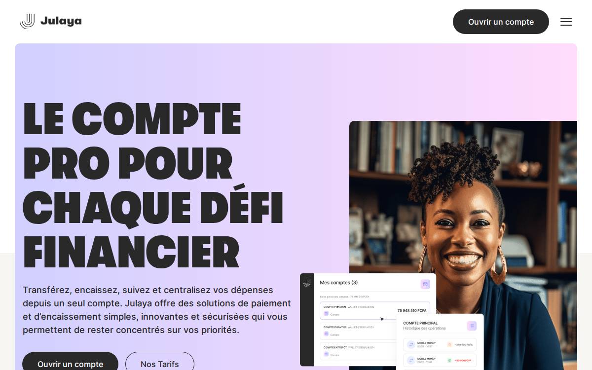 Julaya website preview