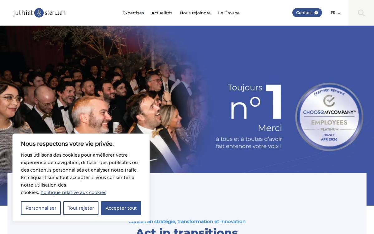 Julhiet Sterwen website preview