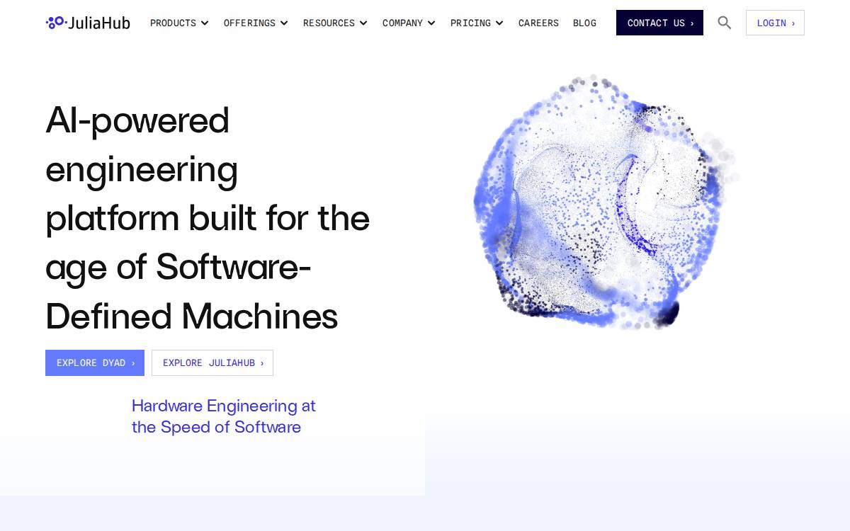 JuliaHub website preview