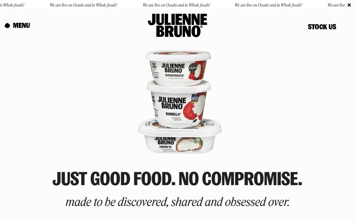 Julienne Bruno website preview