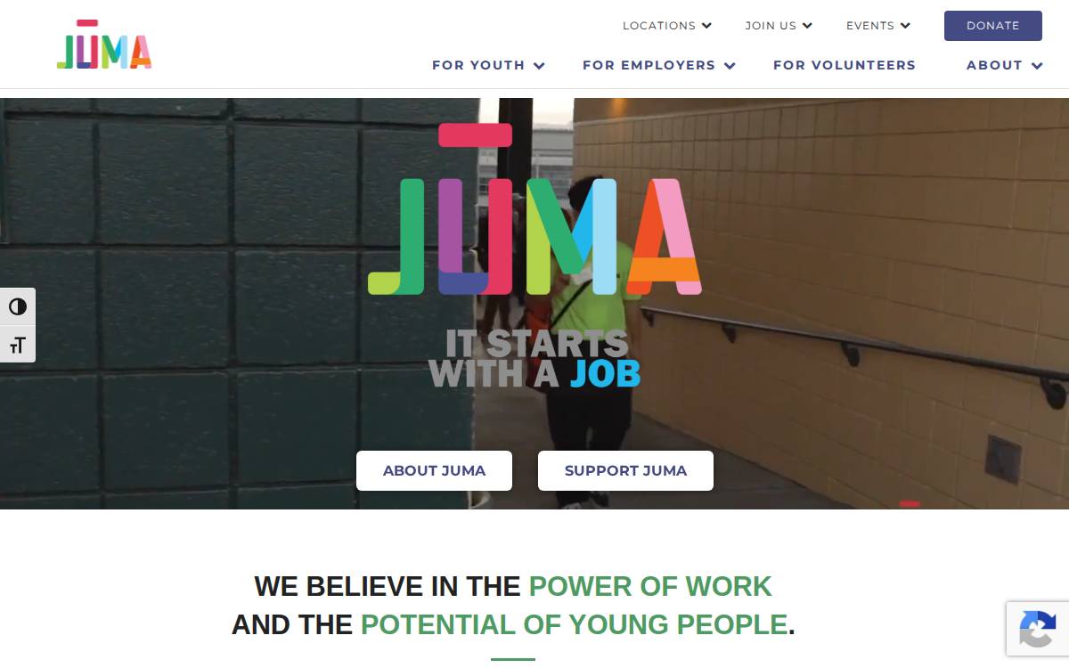 Juma Ventures website preview