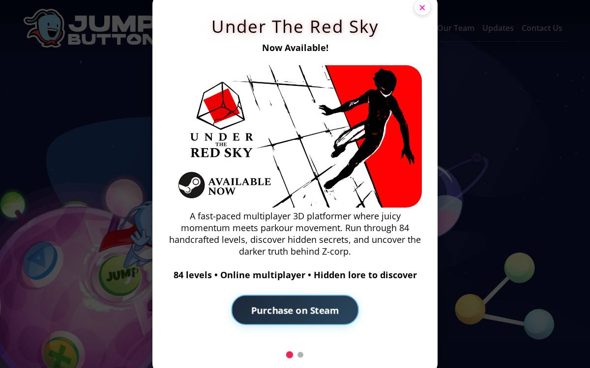 Jumpbutton Studio website preview