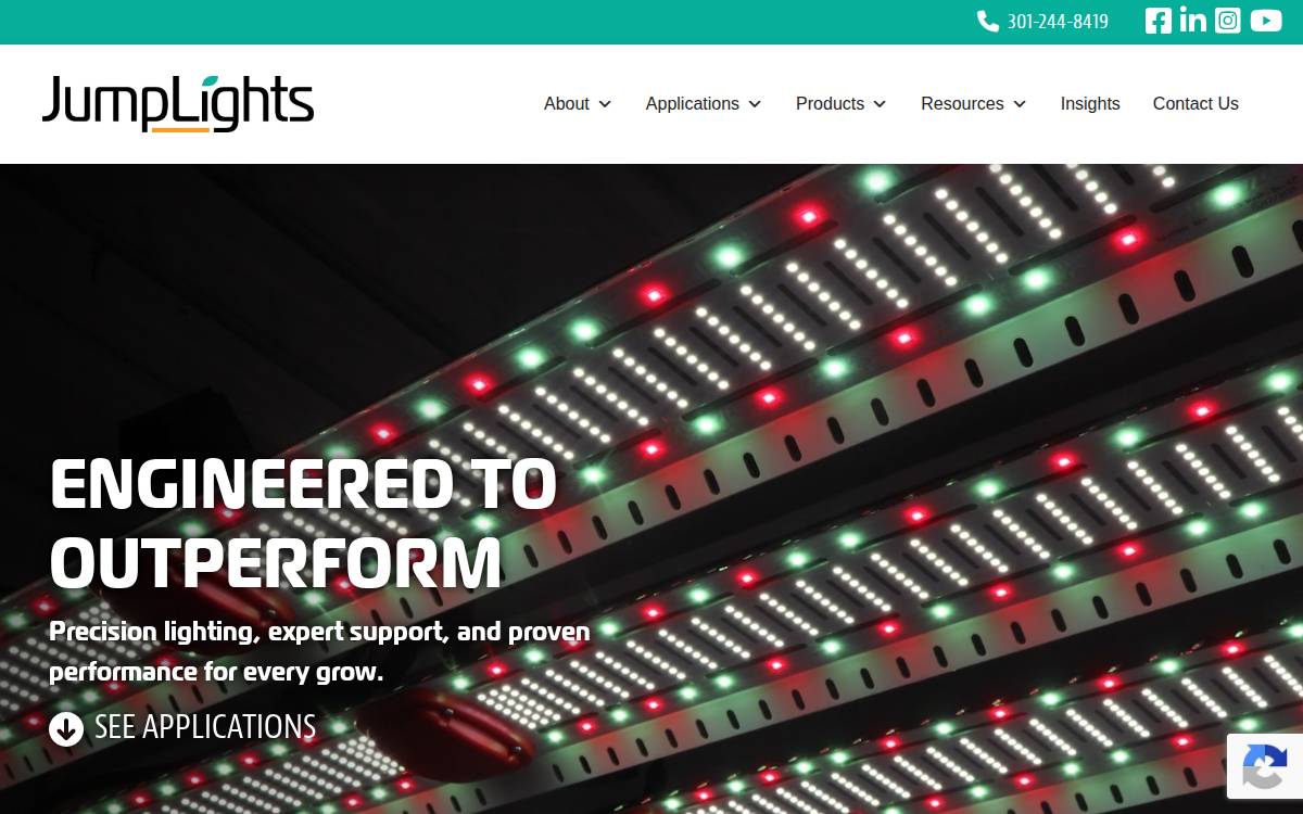 Jumplights website preview