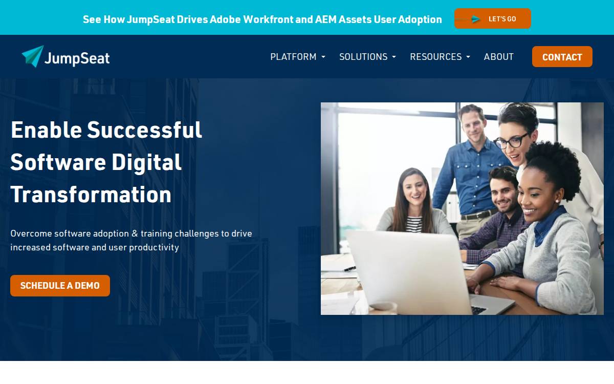 Jumpseat website preview