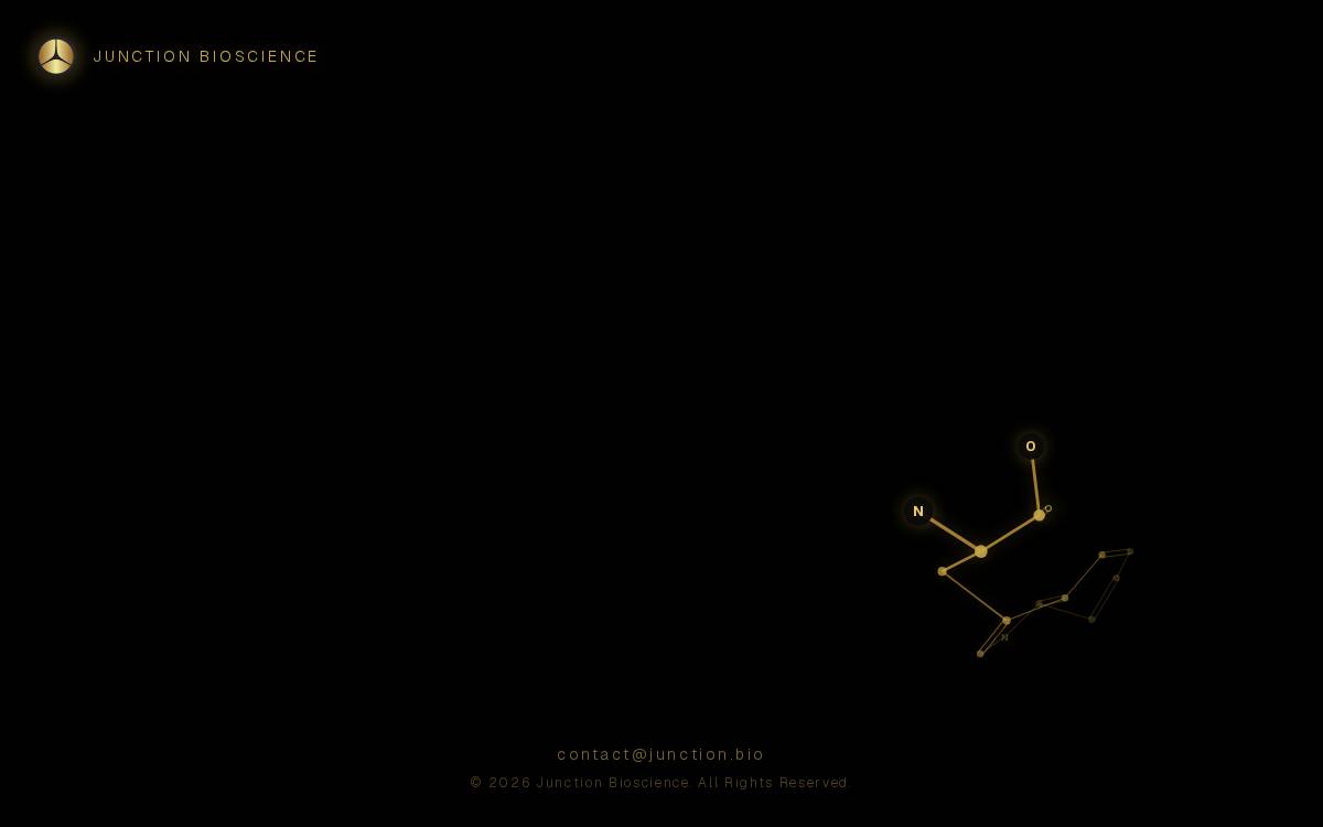 Junction Bioscience website preview