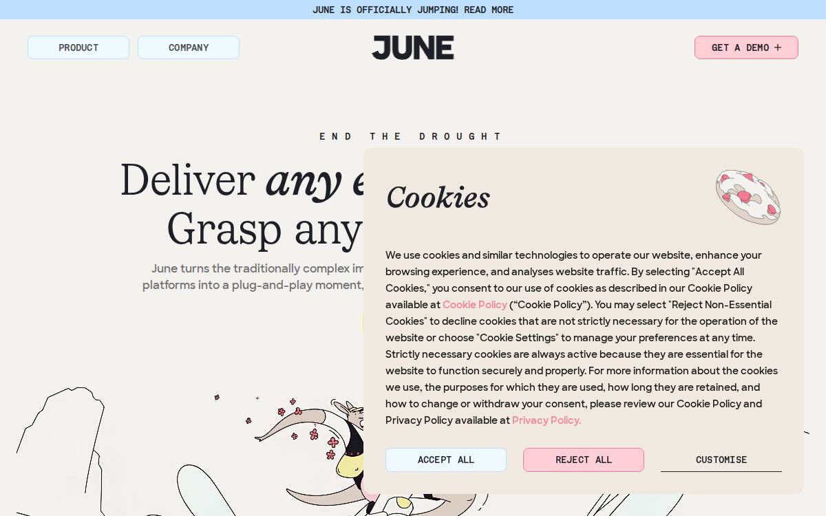 June website preview