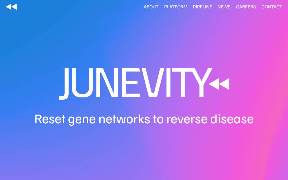 Junevity website preview