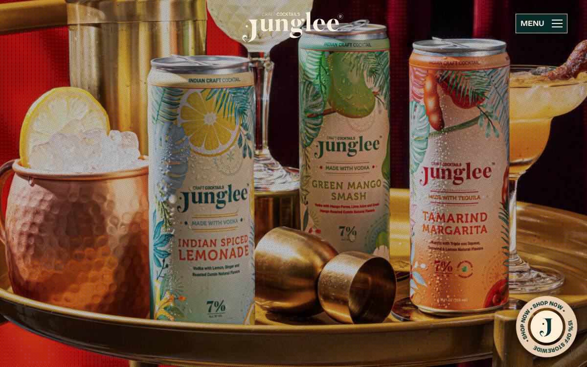 Junglee RTD website preview