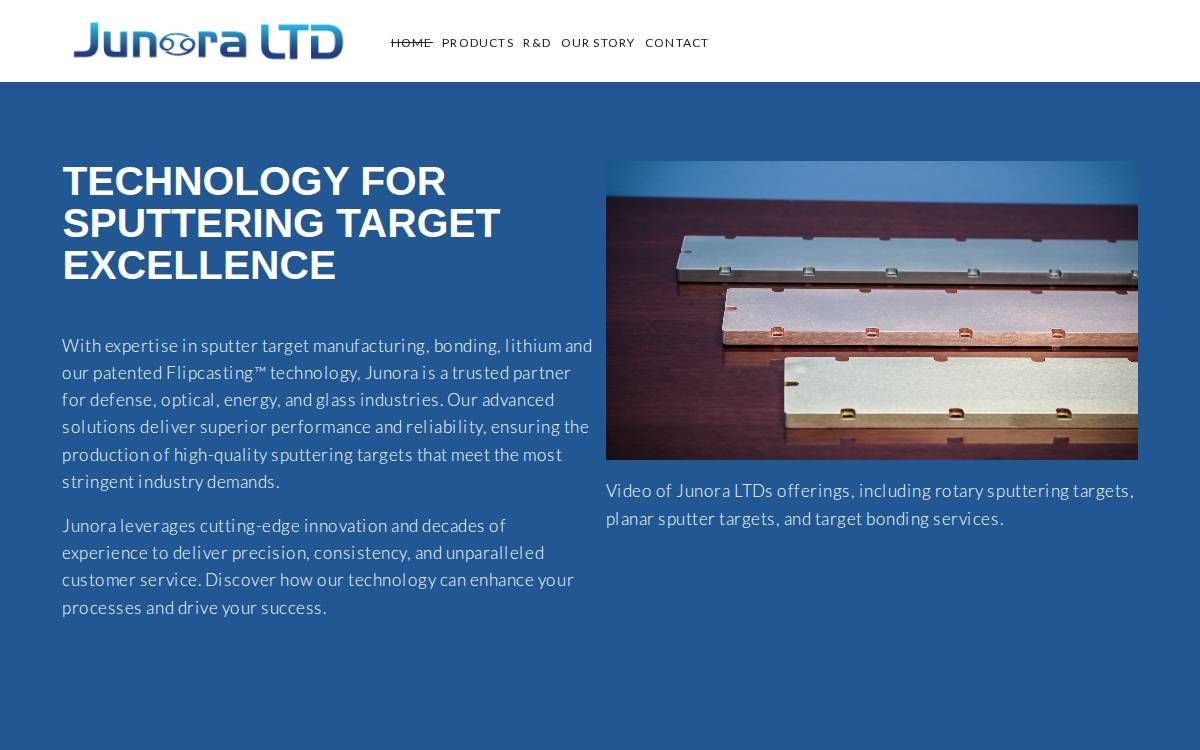 Junoraltd website preview