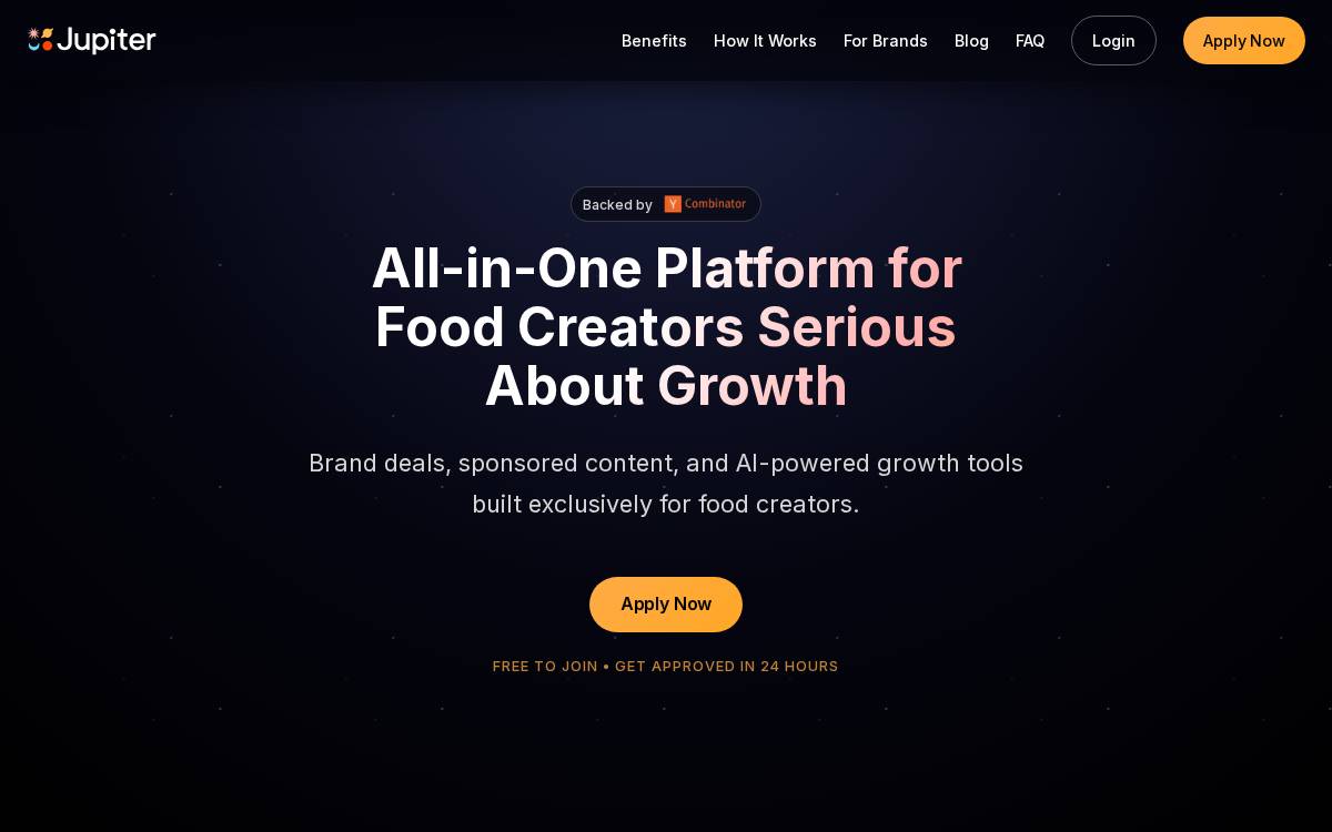Jupiter website preview