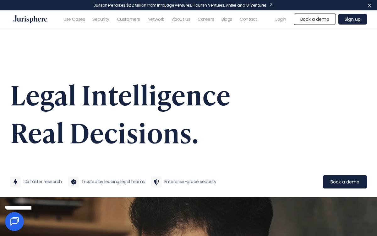 Jurisphere website preview