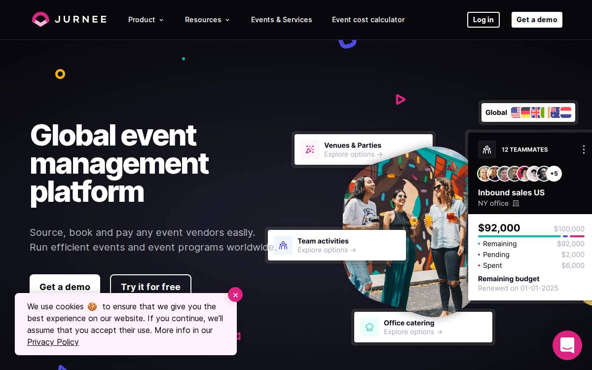 Jurnee website preview