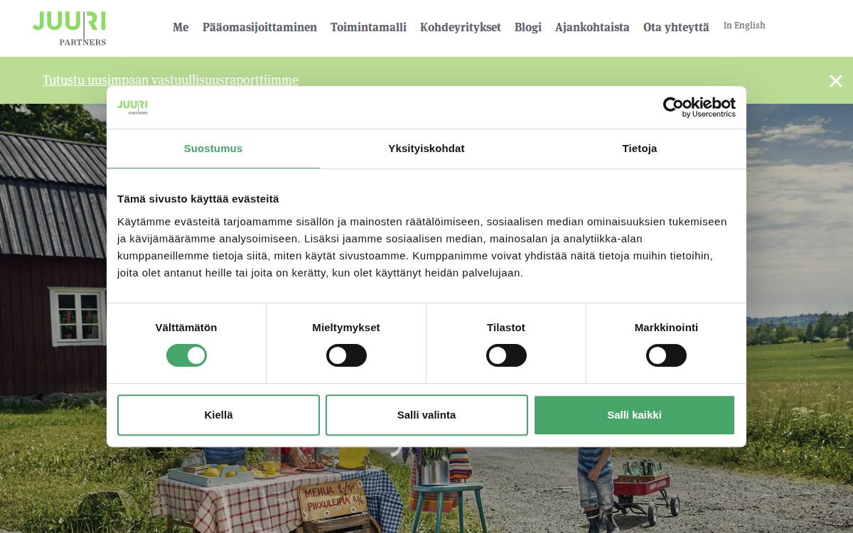 Juuripartners website preview
